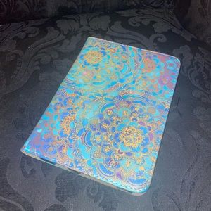 Turquoise & Gold Kindle Fire 7 Case